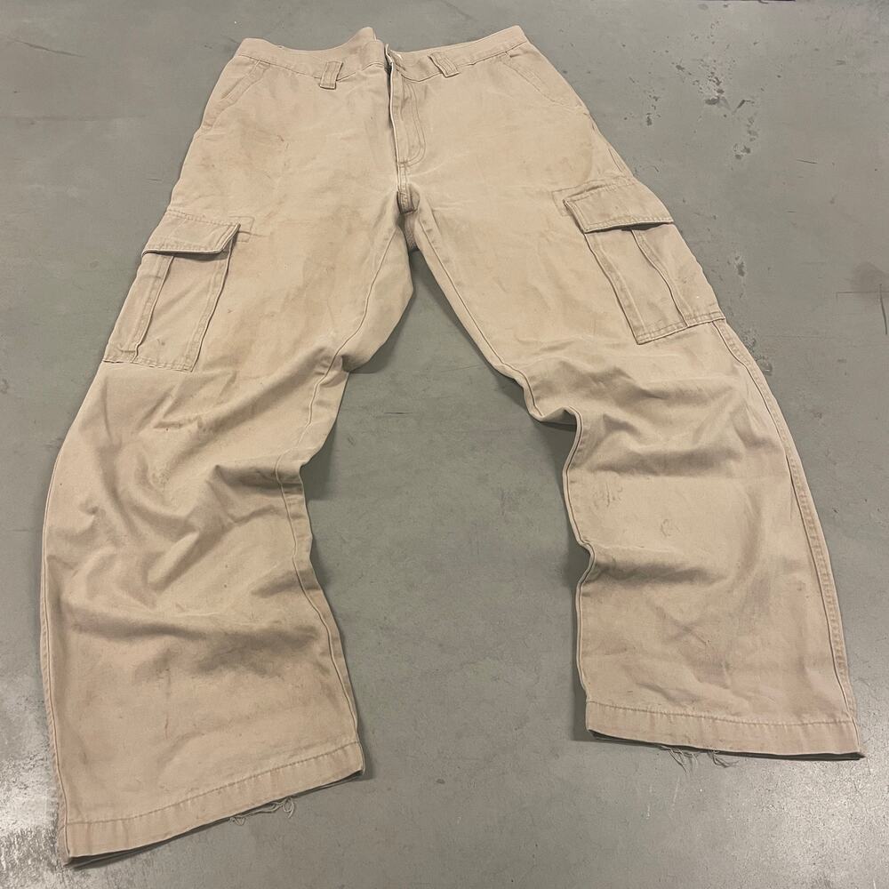 vintage distressed old navy military cargo pants 34x32